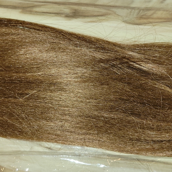 Drawstring Ombre Light Black to Golden Brown Ponytail NWT - Picture 4 of 9